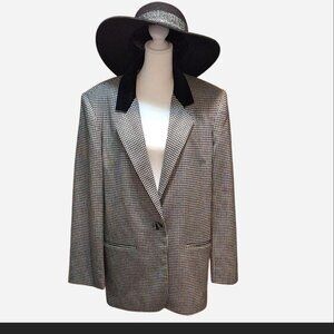 Sag Harbor vintage houndstooth blazar